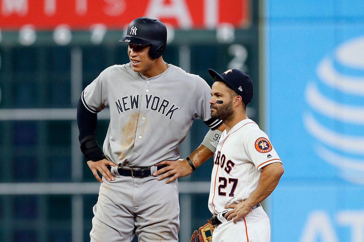 Astros Jose Altuve, Yankees Aaron Judge