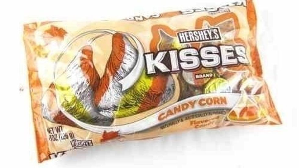 candy corn kisses
