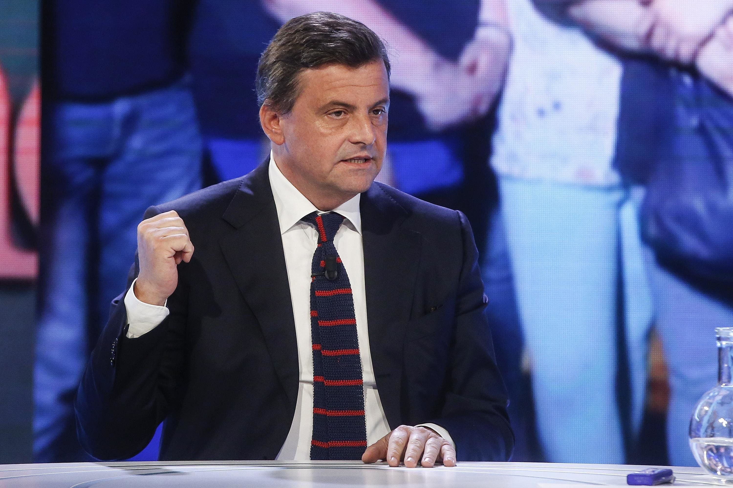 Carlo Calenda: «Alla manovra do un cinque in pagella»