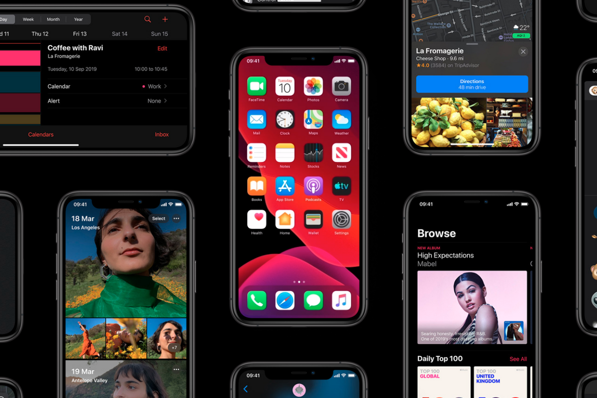 Dark Mode on iPhone