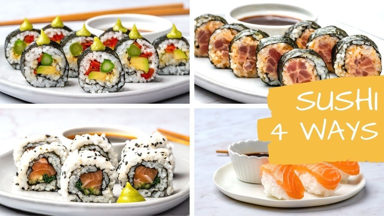 4 Easy Sushi Recipes