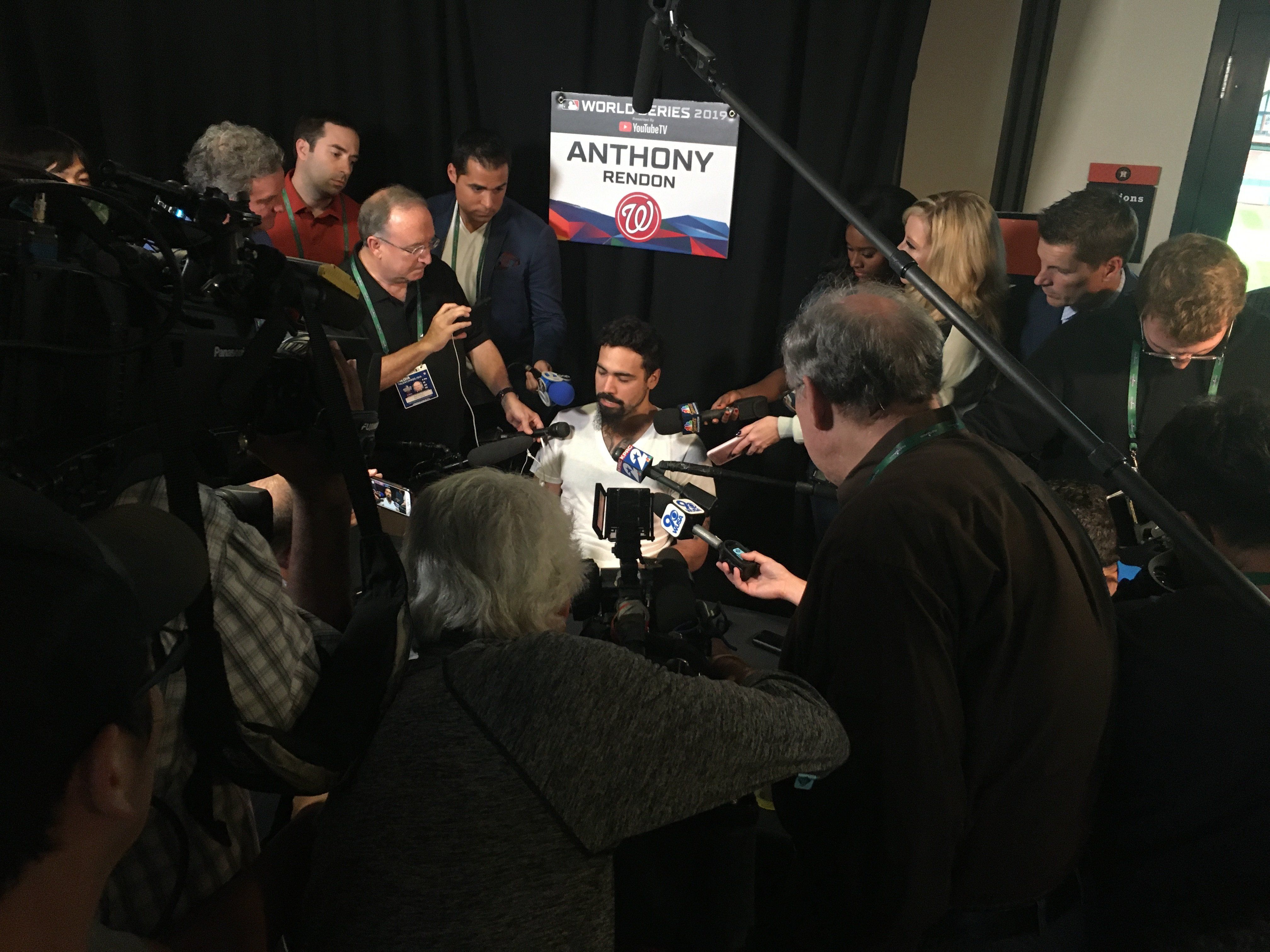 A Houston Homecoming: Rendon returns for the World Series with the Nationals