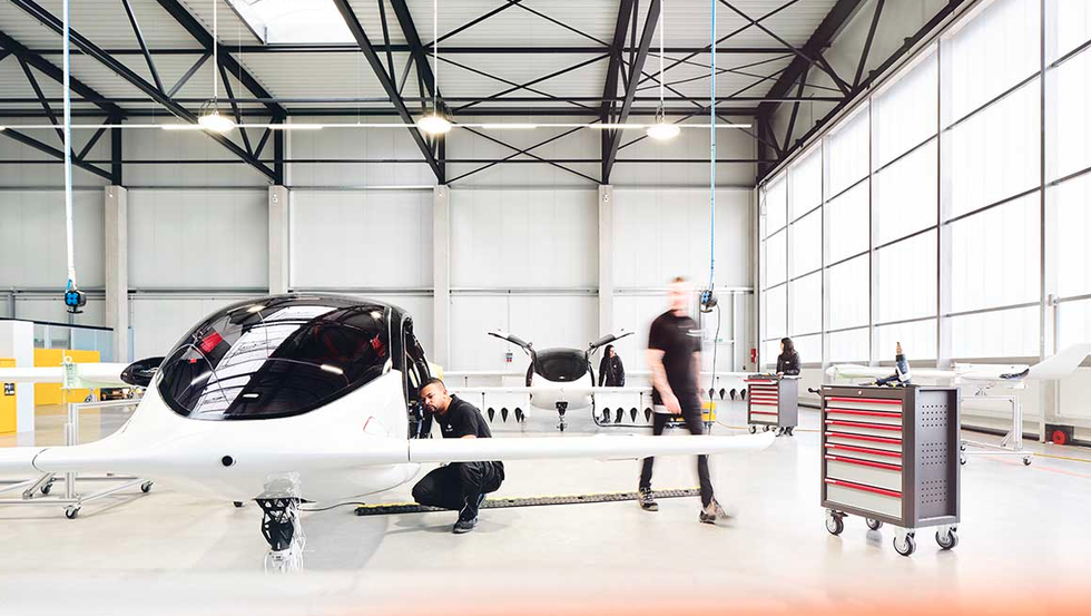 Lilium Jet production facility