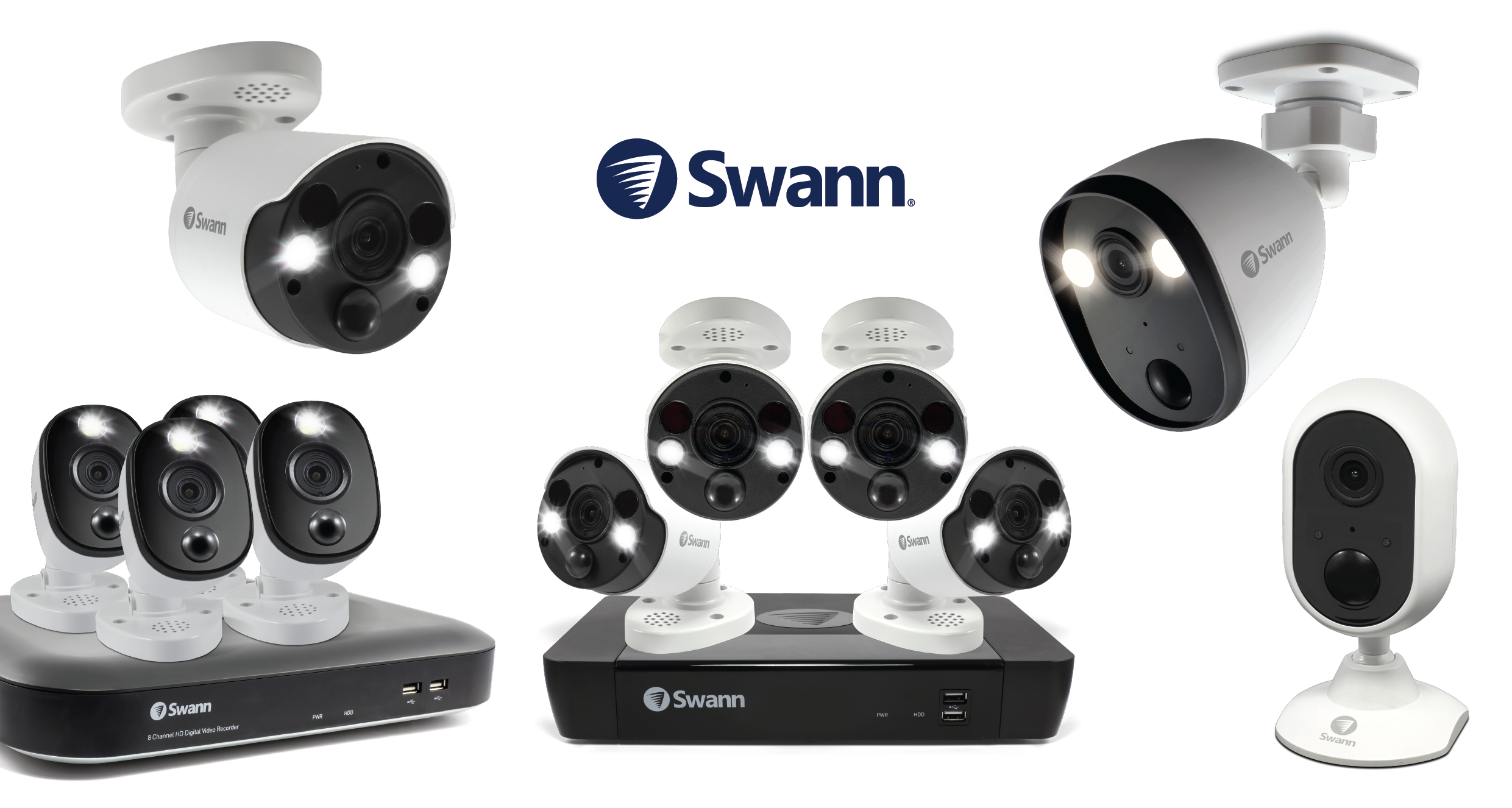 Swann Introduces New Innovative Security Cameras to Swann Security, Their New Digital Security Ecosystem