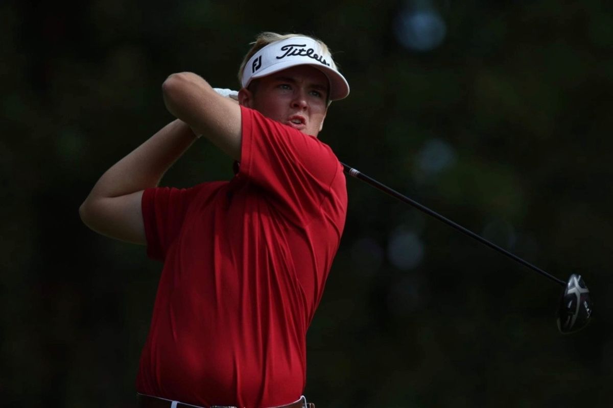 THE HYPE MAN: FBCA's Campbell is a beast on the links; stands