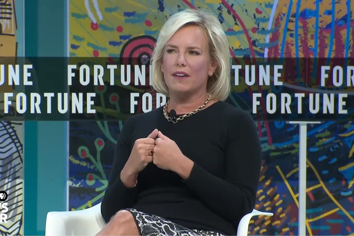 Look Under Your Chairs, Fortune's Most Powerful Women! It's A Baby Kirstjen Nielsen Stole From Its Mommy.