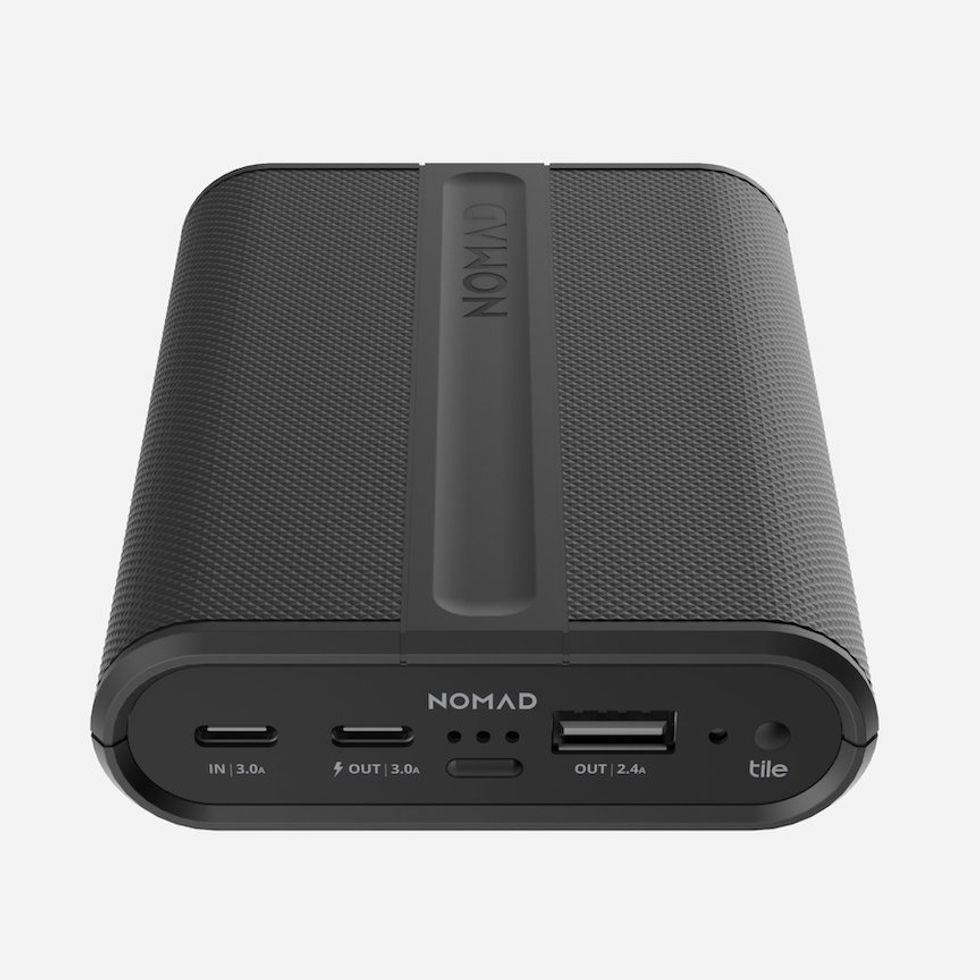The Nomad PowerPack charger in black