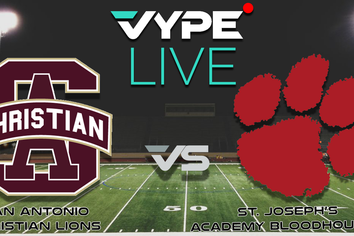 VYPE Live - Football: San Antonio Christian vs. St. Joseph's