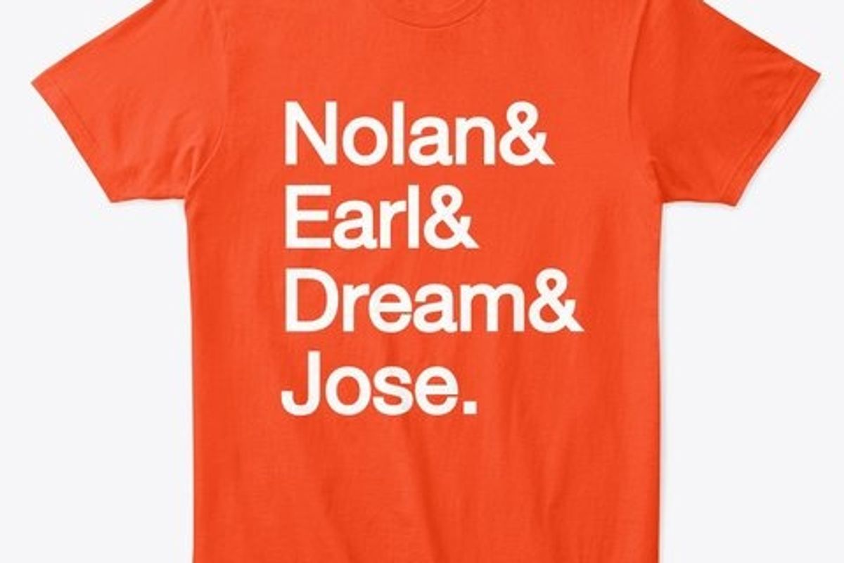 Hoffman unveils Houston legends shirt