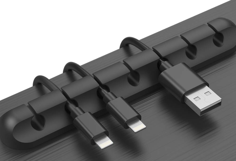 Baskis desk cable organizer