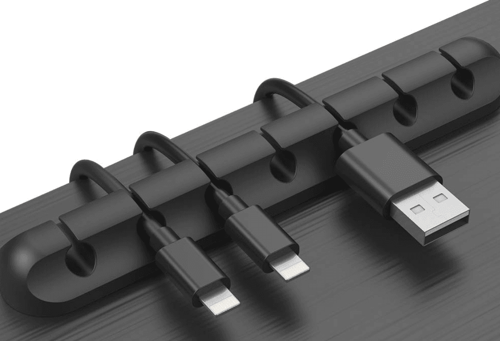 Baskis desk cable organizer