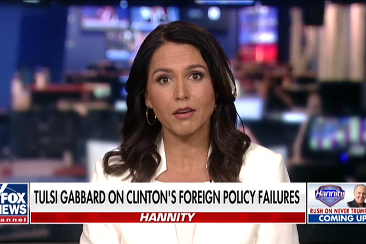 Tulsi Gabbard Puts On Her Robe And Her Wizard Hat