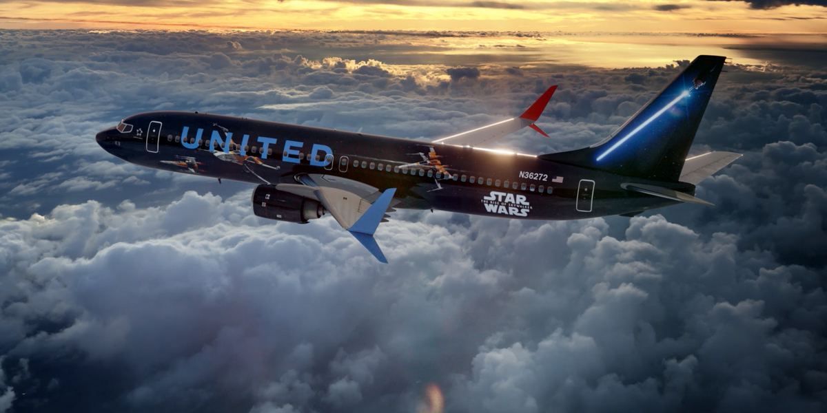 Fly The Friendly Galaxy United Airlines Joins Forces With Star Wars The Rise Of Skywalker To Offer Customers Unforgettable Star Wars Experiences United Hub - american airlines roblox id