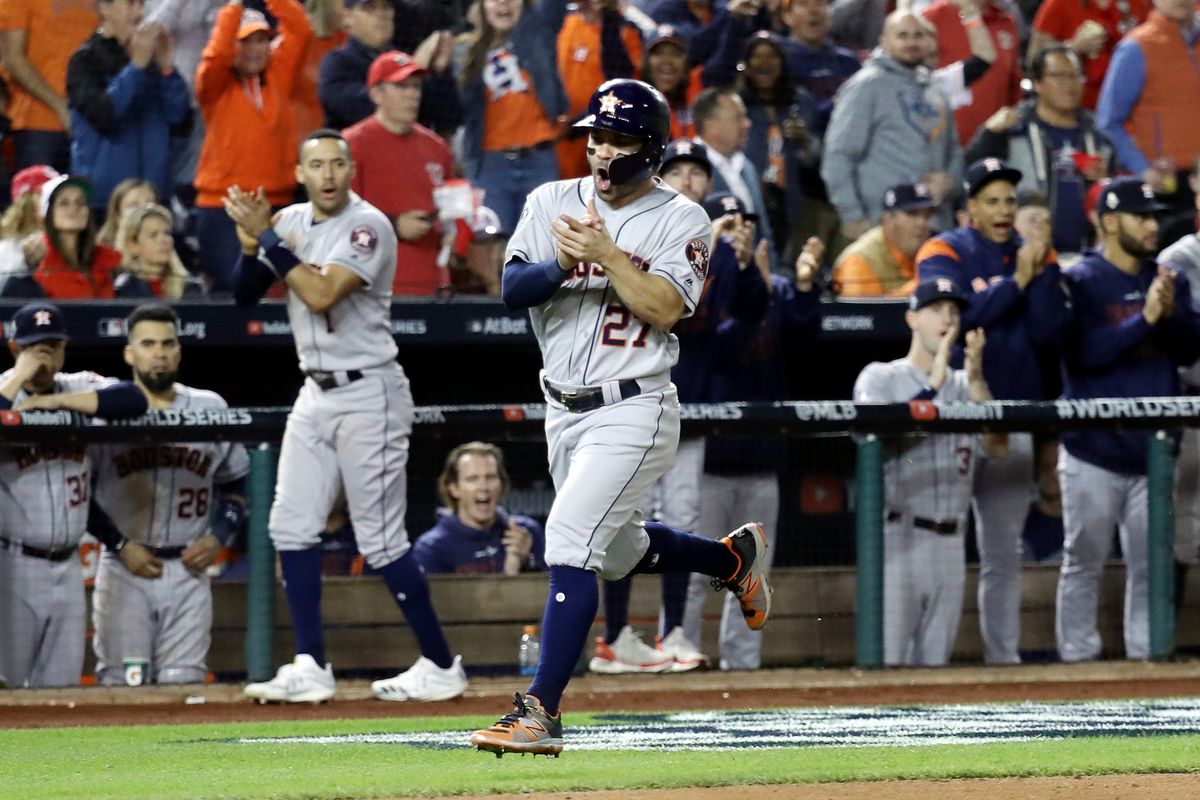 Jose Altuve in World Series Game 3