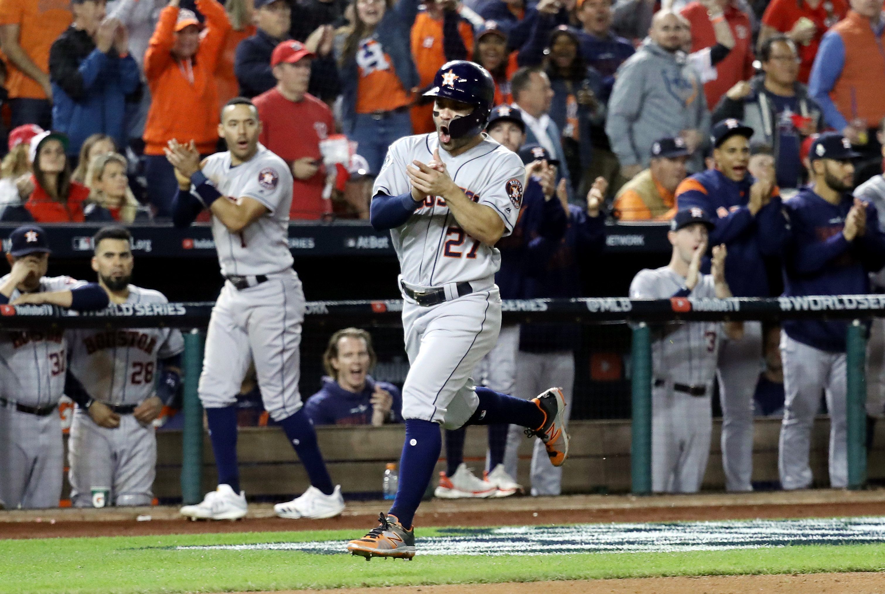 Jose Altuve in World Series Game 3