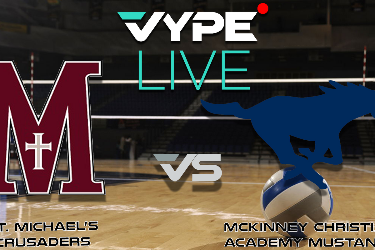 VYPE Live - TAPPS Bi-district Volleyball: St. Michael's vs. McKinney