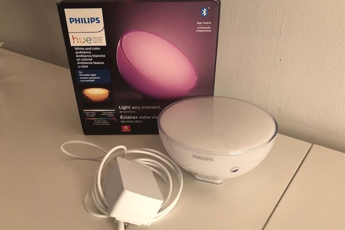 Kig forbi højt Mening Philips Hue Go Review: A smart Bluetooth lamp to take outdoors - Gearbrain