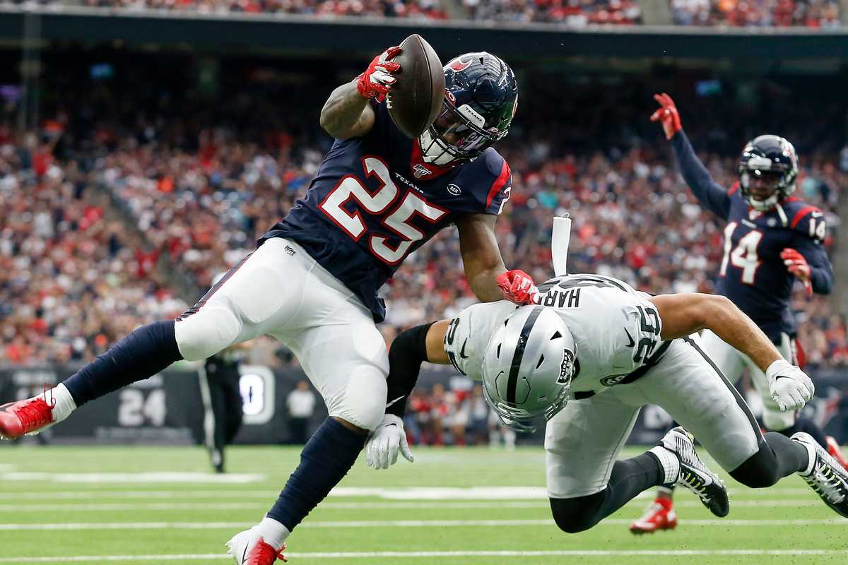 The Texans are parting ways with Duke Johnson, per source