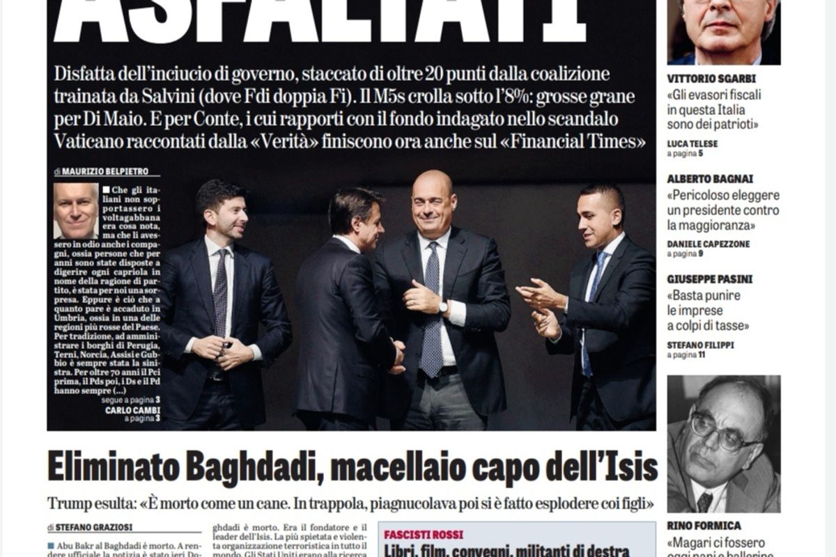 Oggi in edicola