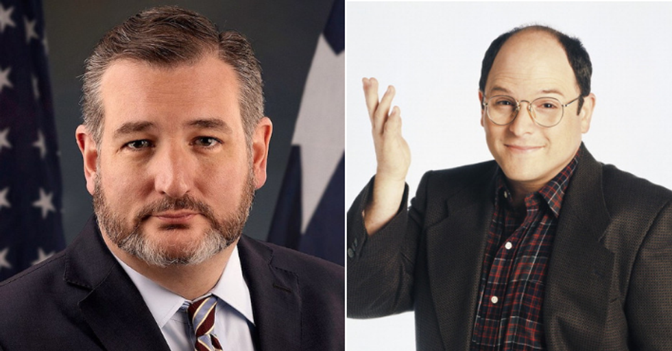 Ted Cruz Called One Senator's Presidential Bid a 'Seinfeld Campaign' and George Costanza Just Responded