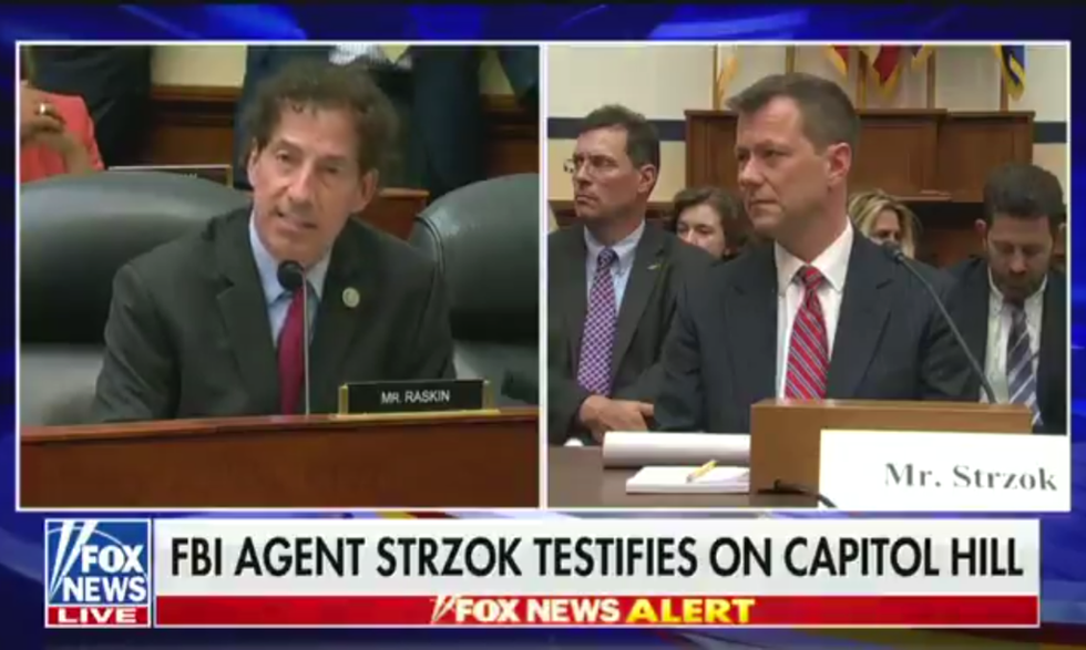Democratic Congressman Just Used an Epic List of Republican Attacks on Donald Trump to Blow Up House GOP's Questioning of Peter Strzok