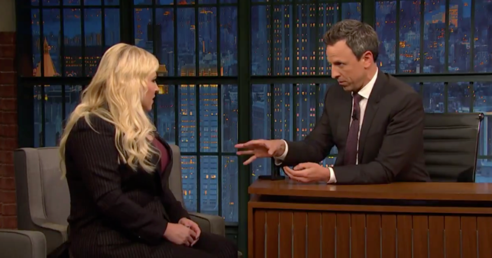 Seth Meyers asked Meghan McCain if She Regretted Her Comments on Ilhan Omar and Things Got Awkward Really Fast