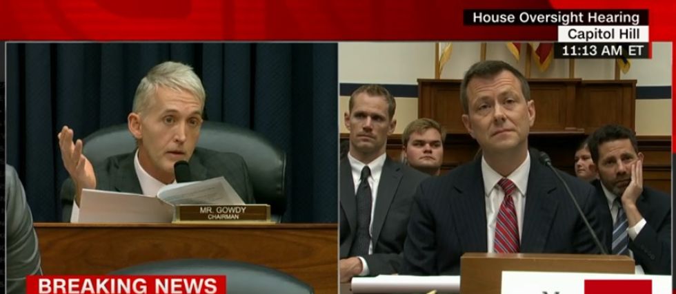 Rep. Trey Gowdy Just Got Destroyed by the FBI Agent He Was Trying to Discredit and the Internet Is Cheering