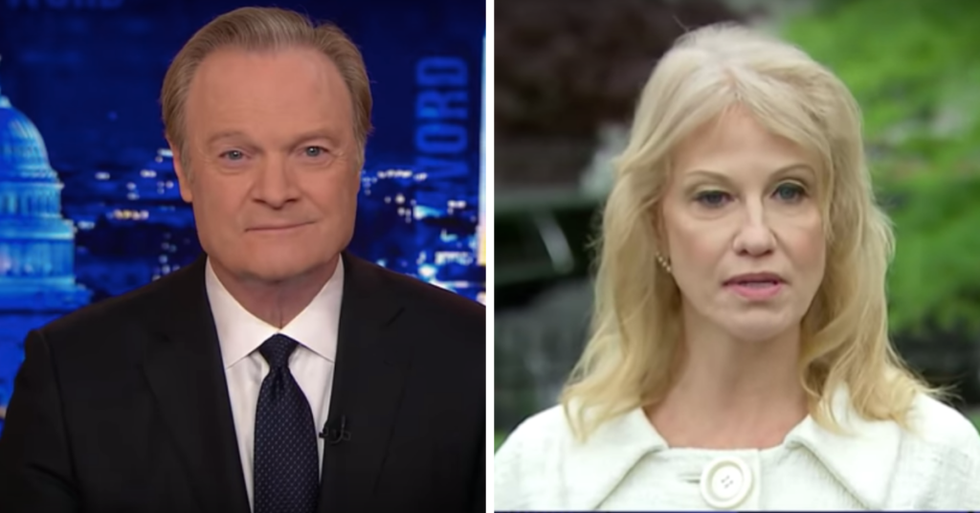 Kellyanne Conway Broke the Law on National Television and Lawrence O'Donnell Just Called Her Out for It