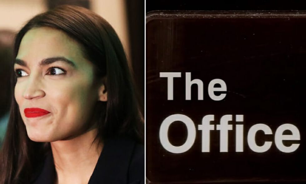 Alexandria Ocasio-Cortez Just Compared the GOP to a Popular Character from 'The Office' and the Description Fits Perfectly