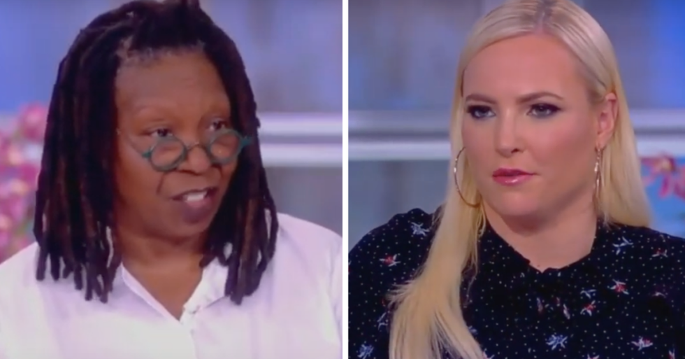 Meghan McCain Just Tried to Claim That Pro-Choicers 'Don't Believe in Science' and Whoopi Goldberg Was Having None of It