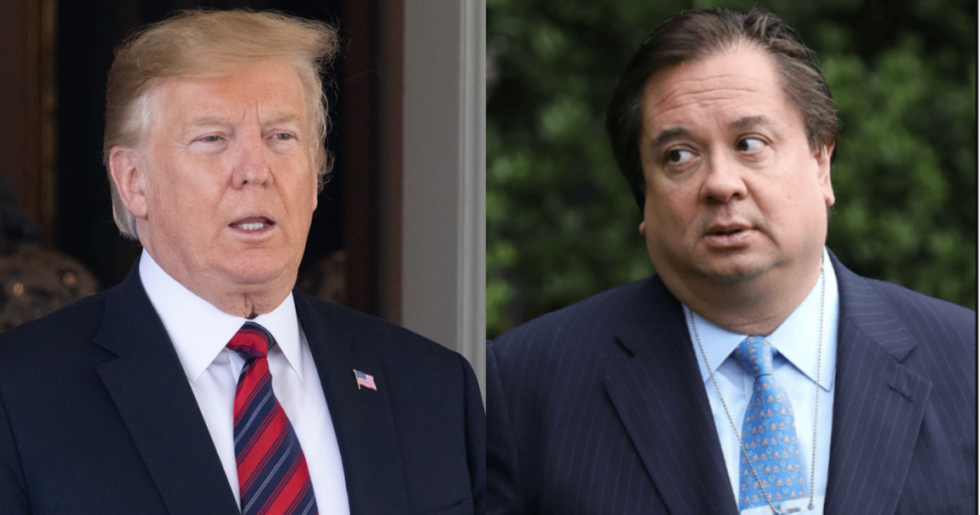 George Conway Jokingly Takes a Sharpie to the Constitution After Trump Threatens War on Behalf of Saudi Arabia