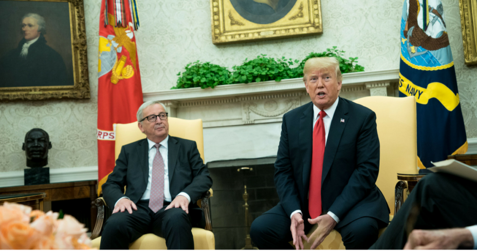We Now Know How the European Commission President Got Donald Trump to Back Away From His Trade Threats, and People Are Torn