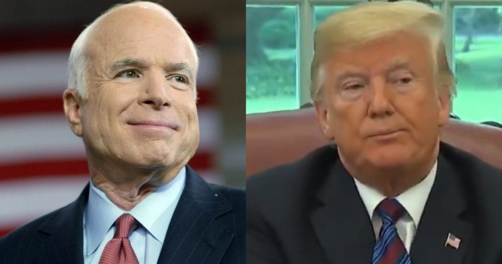 John McCain's Choice of Pallbearer At His Funeral Is One Final FU to Donald Trump