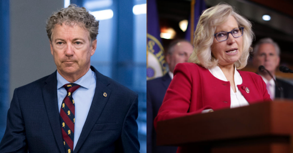 Liz Cheney Calls Rand Paul a 'Loser' Whose Motto Is 'Terrorists First' in Bizarre Twitter Feud