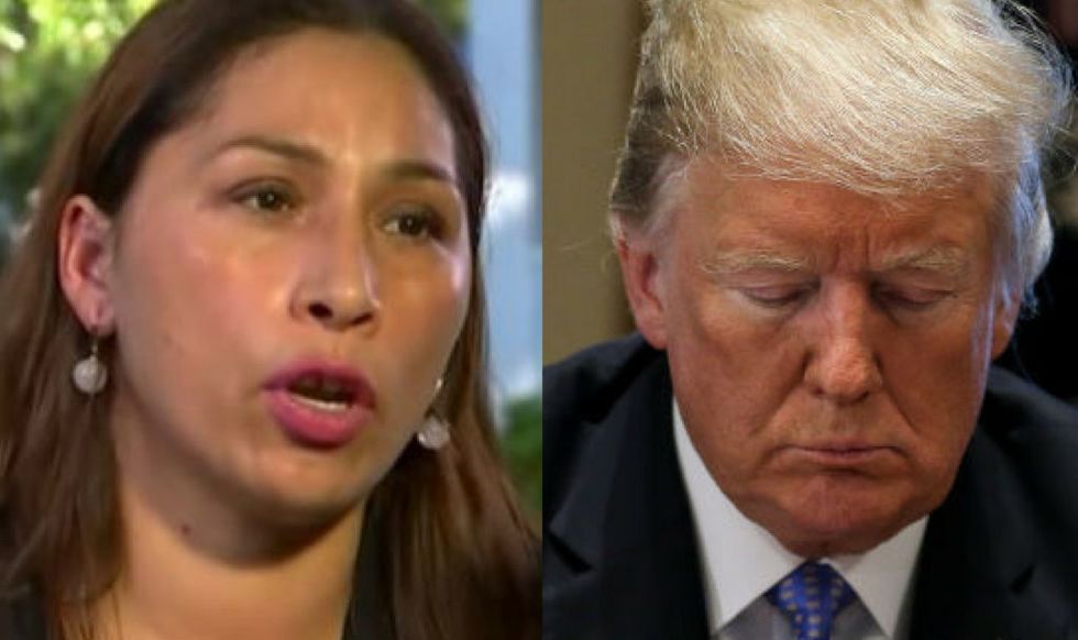 Before Being Deported to Mexico, the Wife of an Iraq War Veteran Just Sent Donald Trump a Blistering Message