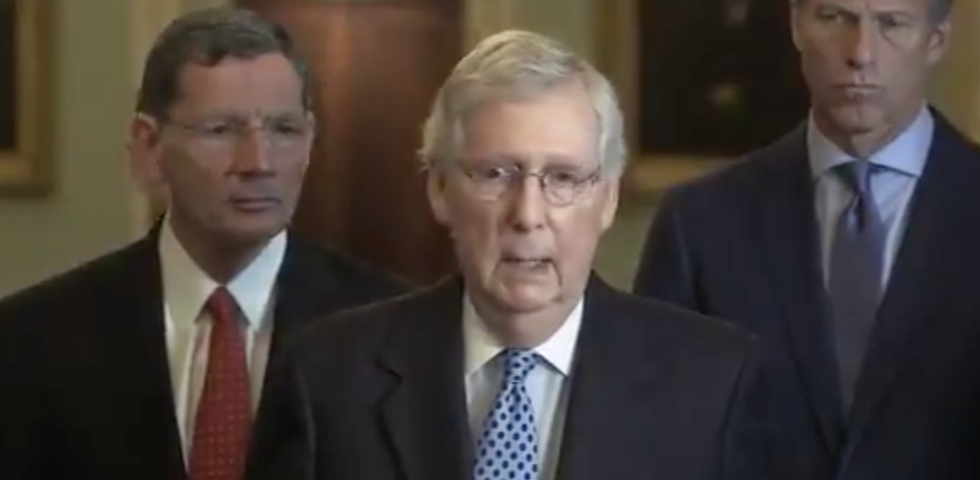 Mitch McConnell Just Claimed That Electing Barack Obama Was a Form of Reparations for Slavery, and People Are Not OK