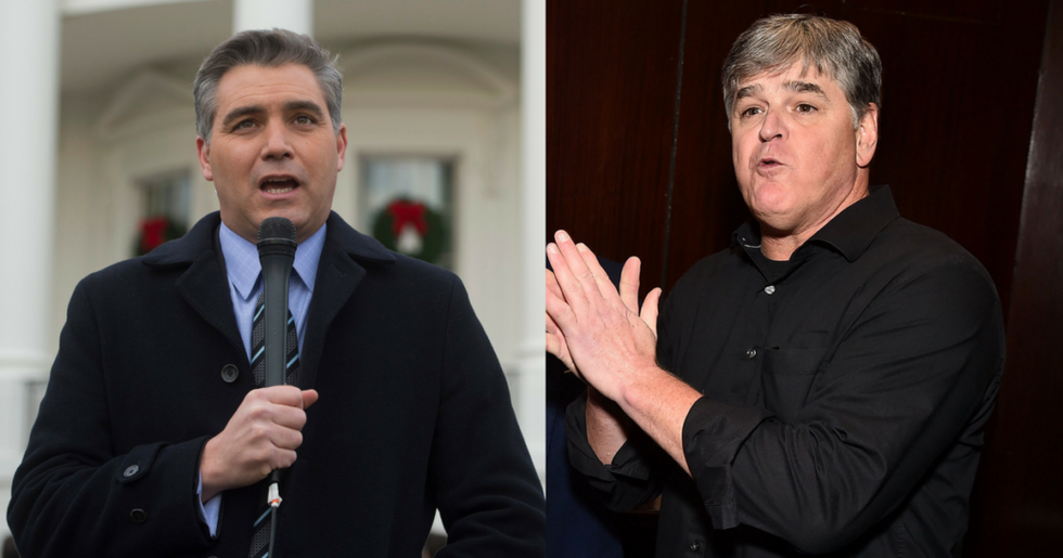 CNN's Jim Acosta Says What We're All Thinking About Sean Hannity, and Hannity Just Responded