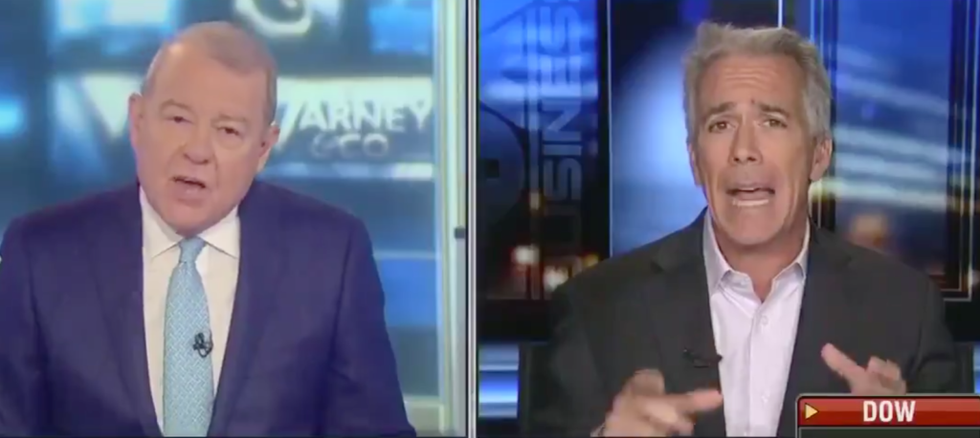 Fox Business Host Tries to Explain Away Donald Trump's Latest Lie About a Call From the Chinese, and Joe Walsh Is Over It