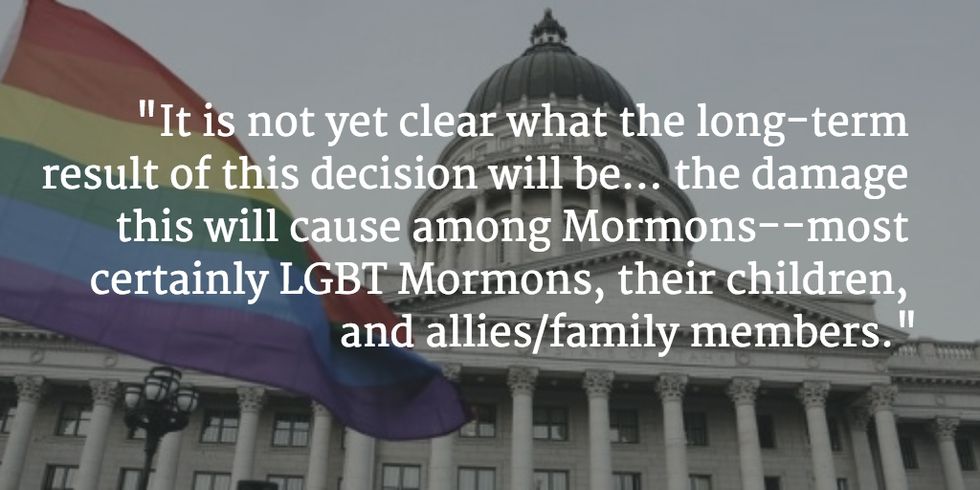 Many Mormons Heartbroken Over New Anti-LGBT Policies