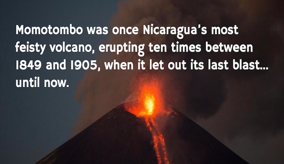 Major Nicaraguan Volcano Ends A Century of Silence