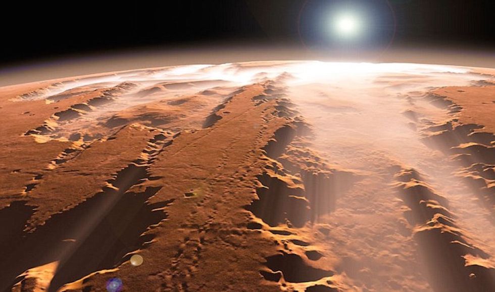 A New Clue About Past Life on Mars