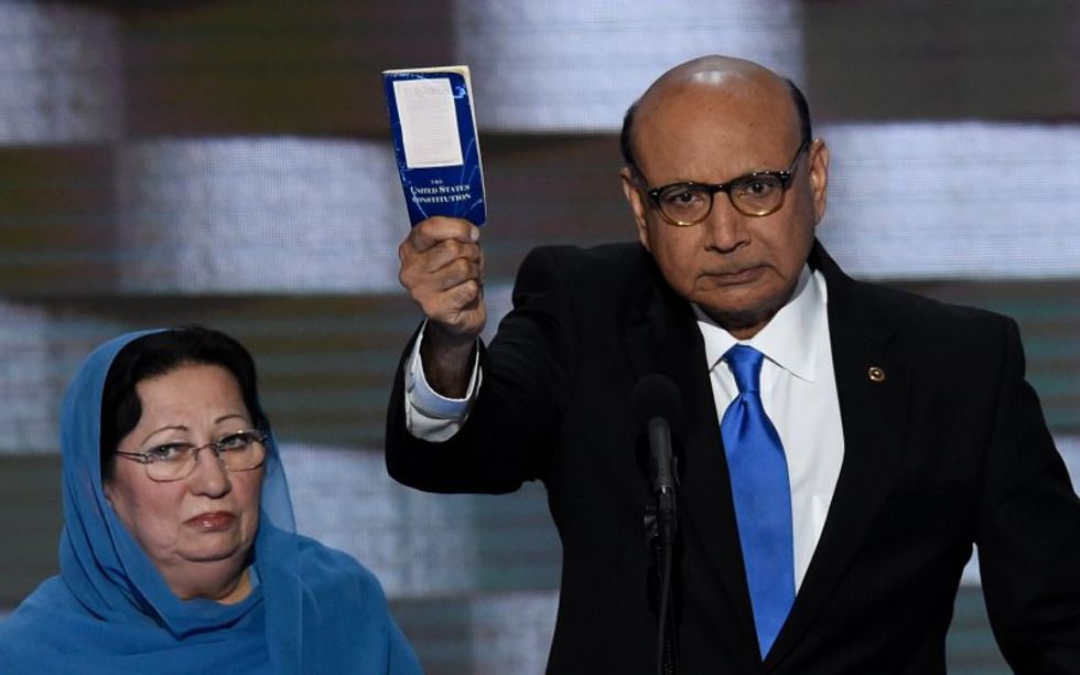 The Father of a Muslim American War Hero Threw Down a Challenge to Trump