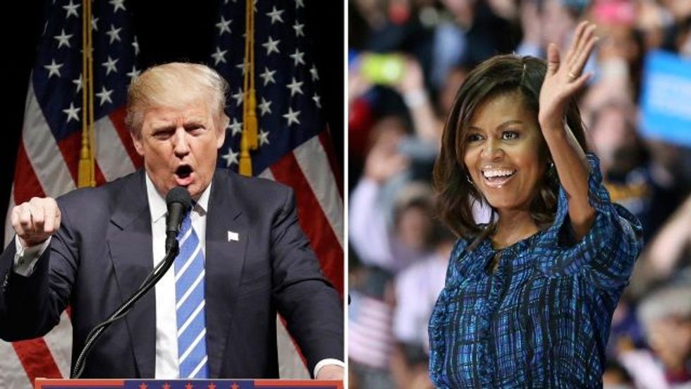 Michelle Obama Lays It Down on Trump, And It's a Campaign Gamechanger