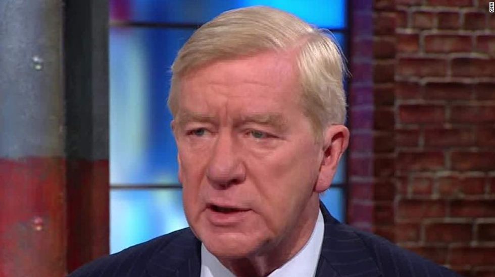 Bill Weld, Libertarian VP Pick, Stands Up For Rival Clinton