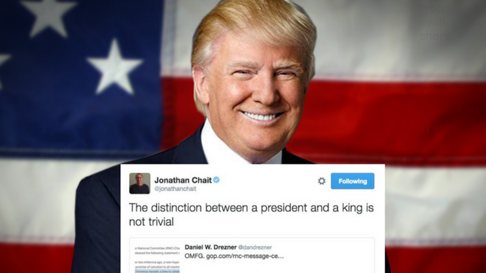 The GOP Hailed the Arrival of a "New King.” The Internet Wasn’t Impressed.