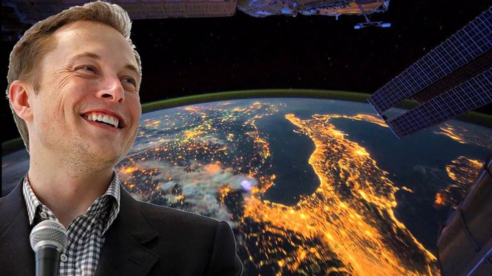 Elon Musk Wants to Beam The Internet From Space