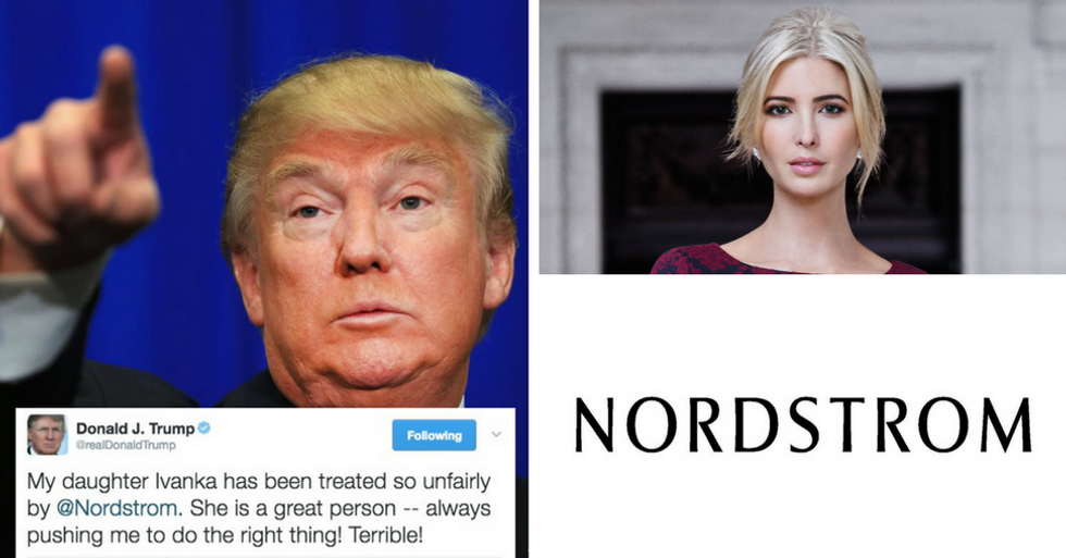 Trump Comes for Nordstrom on Twitter, Raising New Concerns