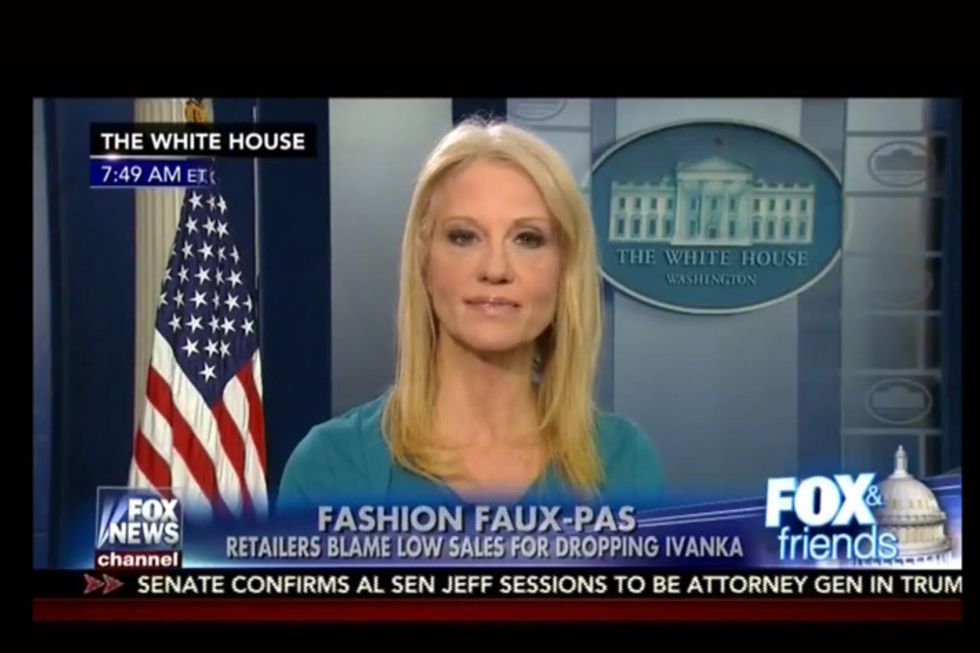 Kellyanne Conway Just Broke the Law on National TV
