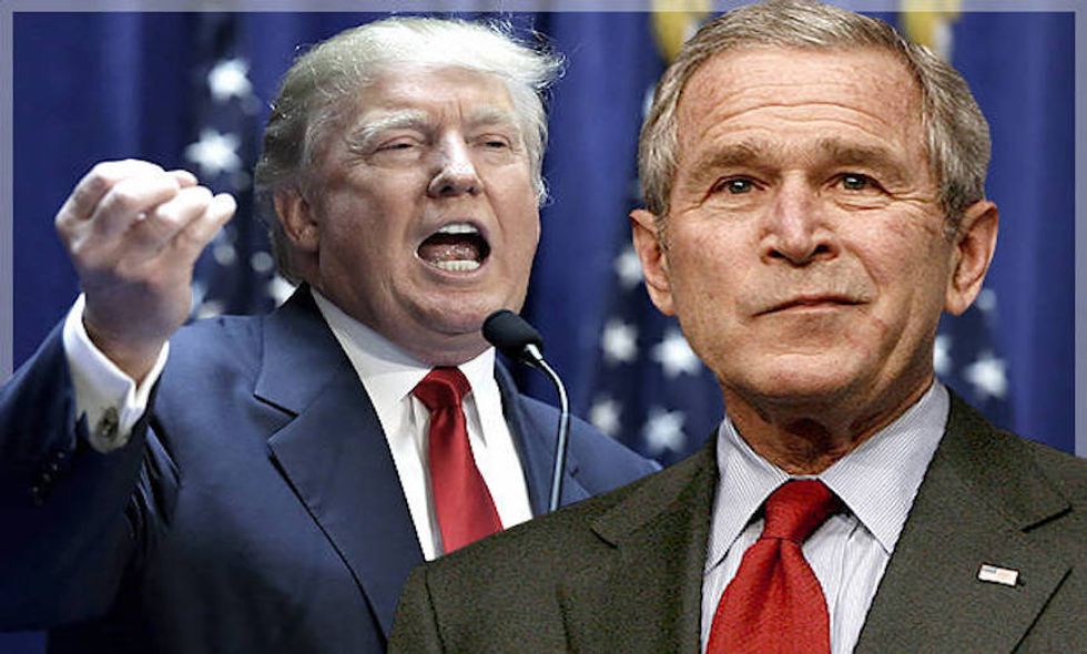 George W. Bush Breaks Silence Over Trump
