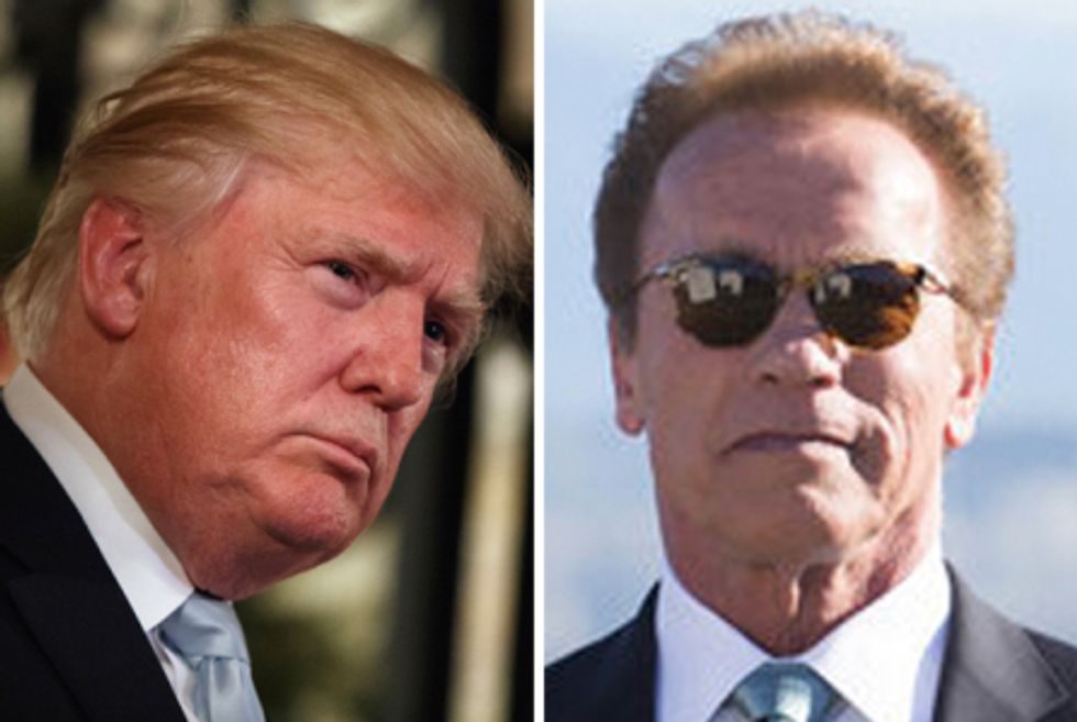 Schwarzenegger Blasts Trump Over Kids